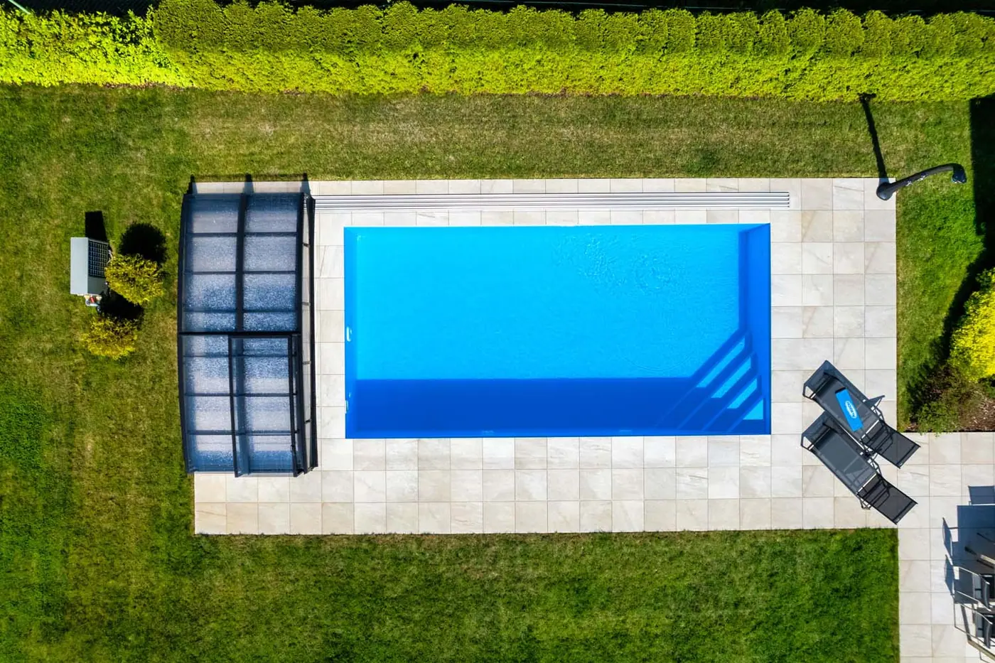 Detalje på pooltag
