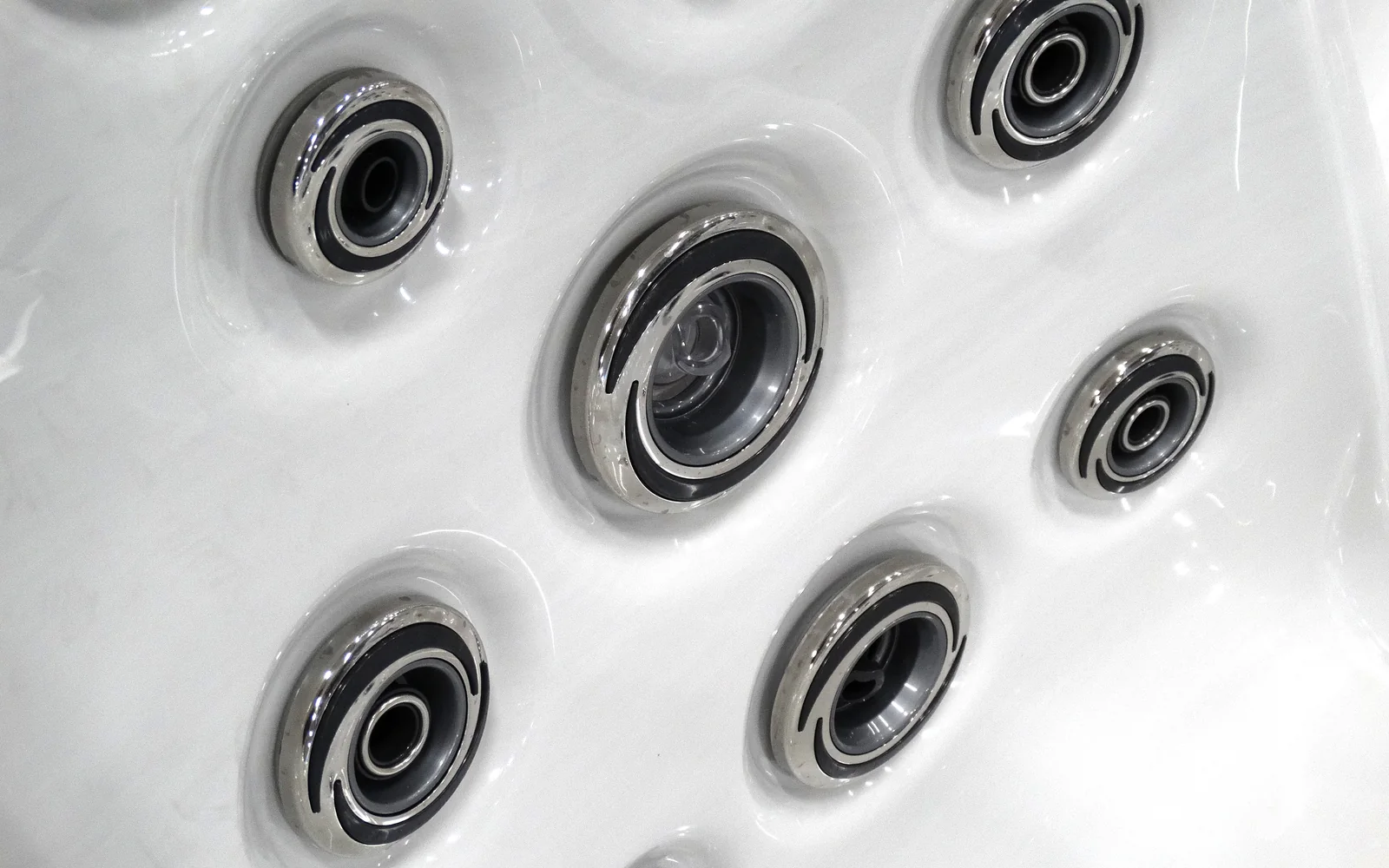 Detalje af Plug and Play Spa-serien
