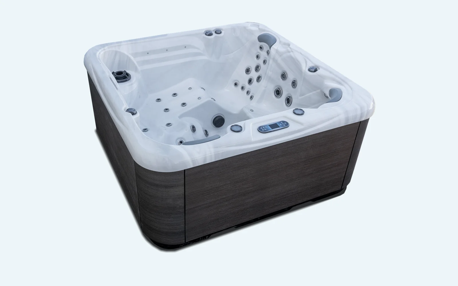 PP3 Plug and Play spabad set fra flere vinkler