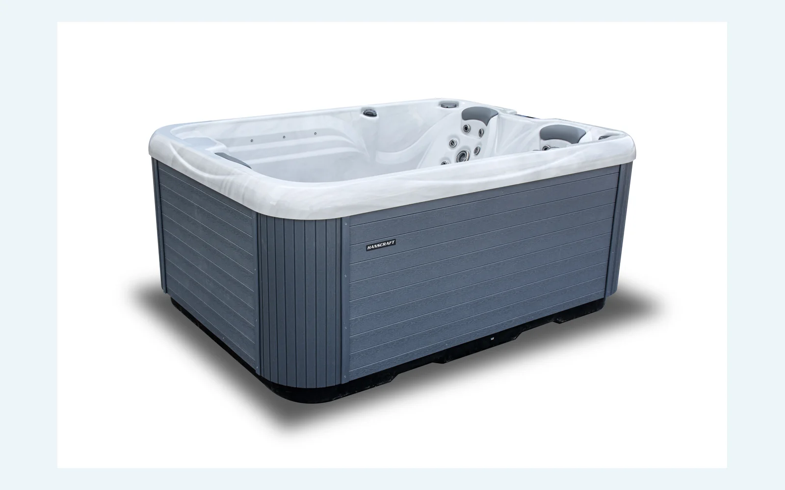 PP4 Plug and Play spabad set fra flere vinkler