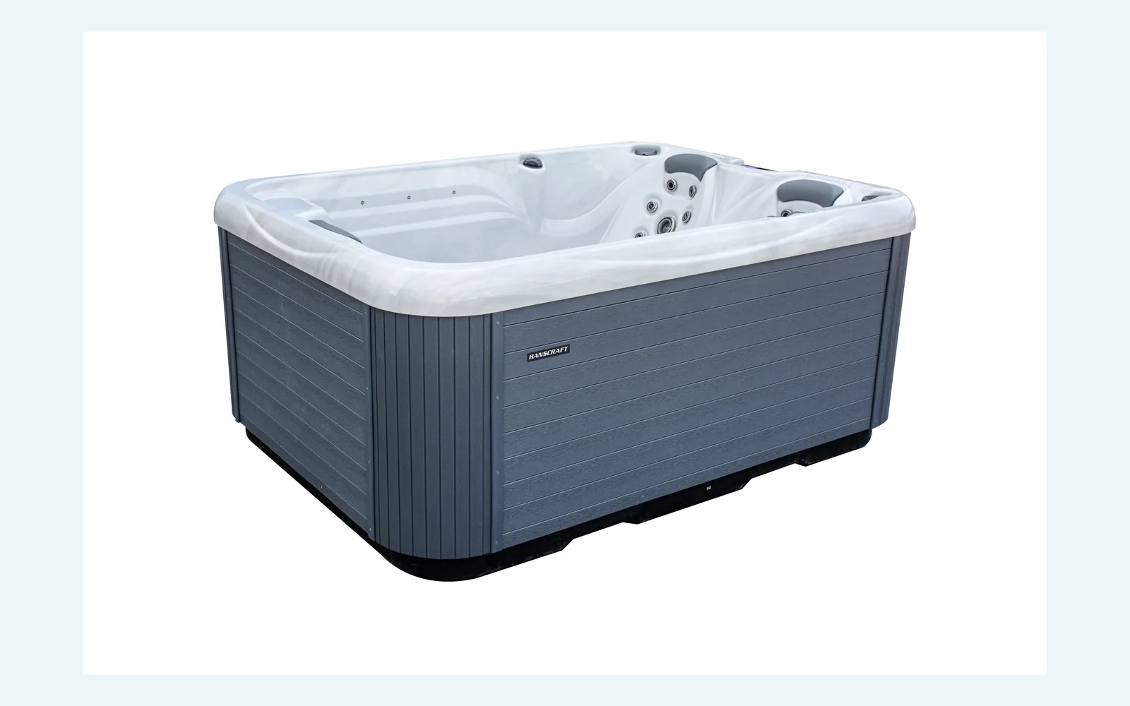 PP4 Plug and Play spabad set fra flere vinkler