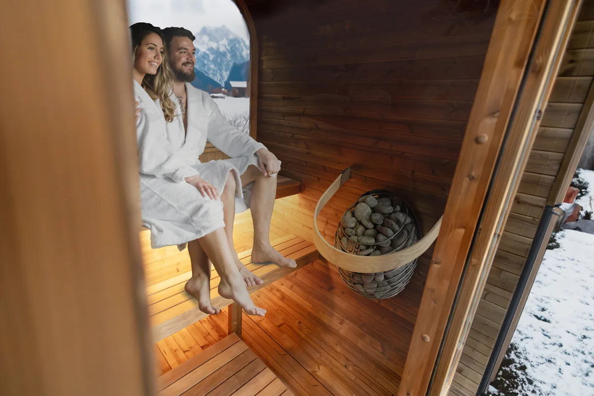 Quadra X udendørs sauna til haven - billede 5