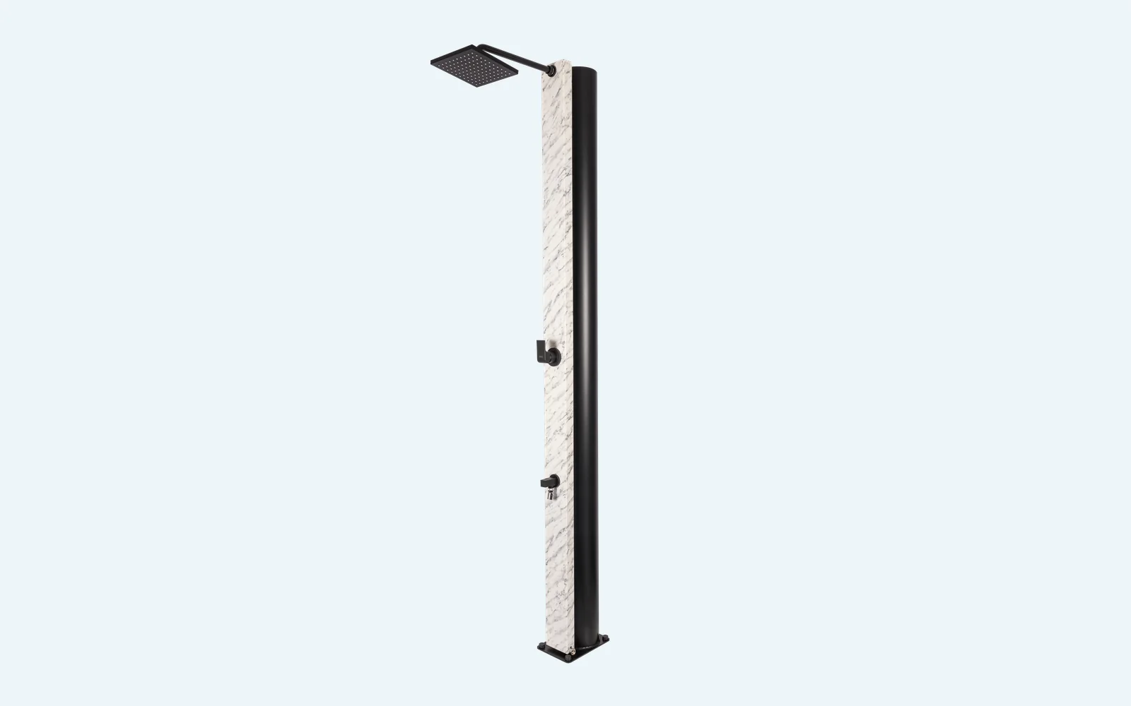 Atlas Garden Calacatta solbruser med fodskyl