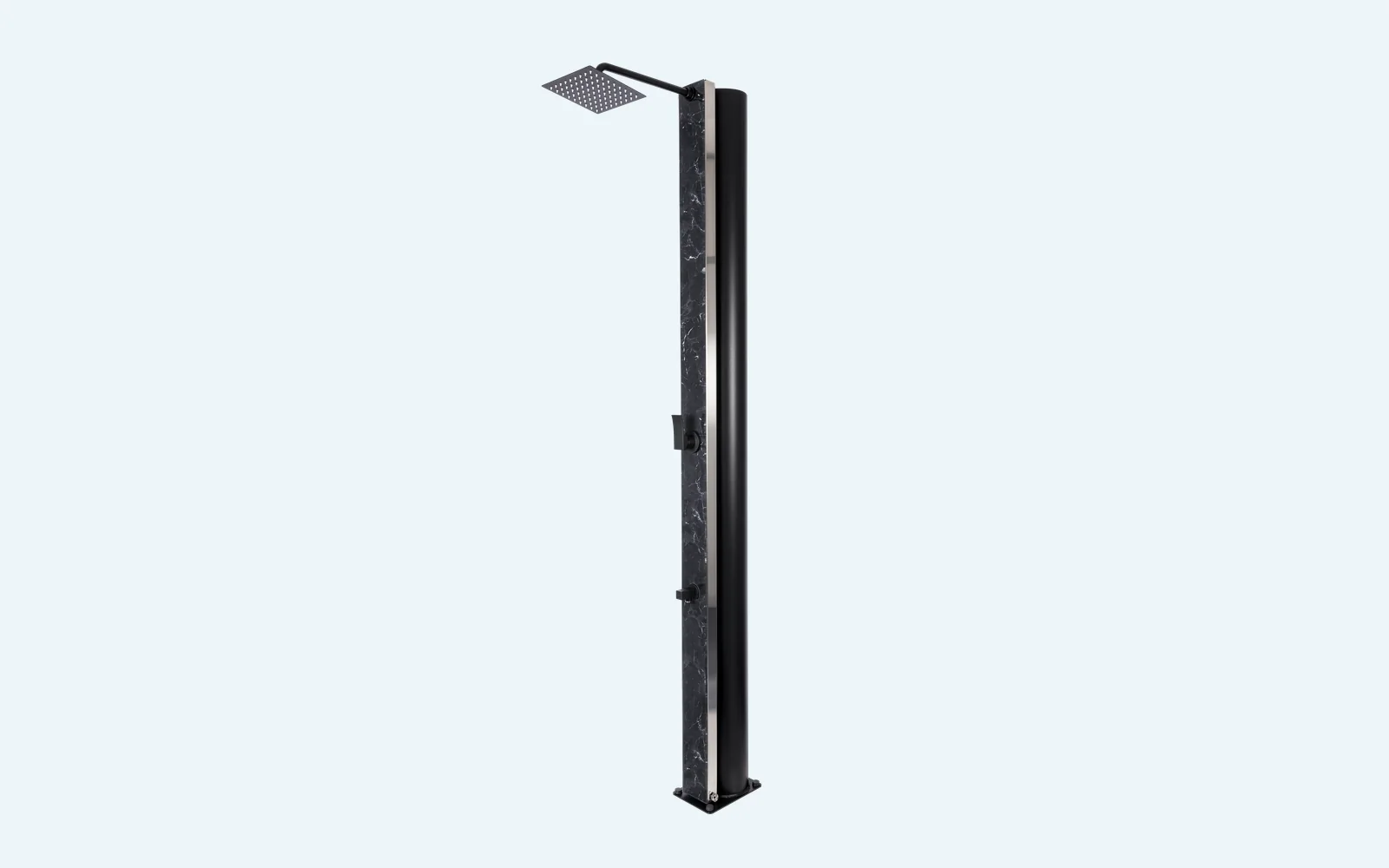 Atlas Glass Black Jasper solbruser