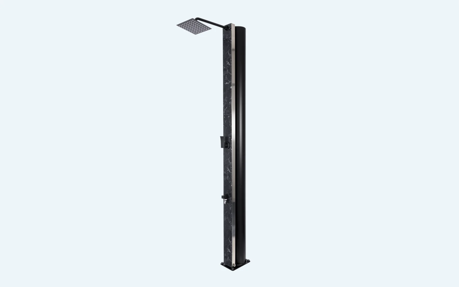 Atlas Glass solbruser med fodskyl